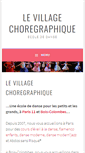 Mobile Screenshot of levillagechoregraphique.fr